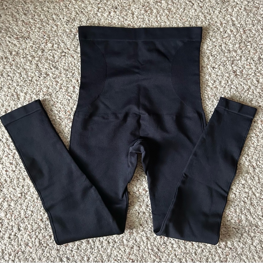 Shapermint Essentials Medium Black Shapewear Legg… - image 3